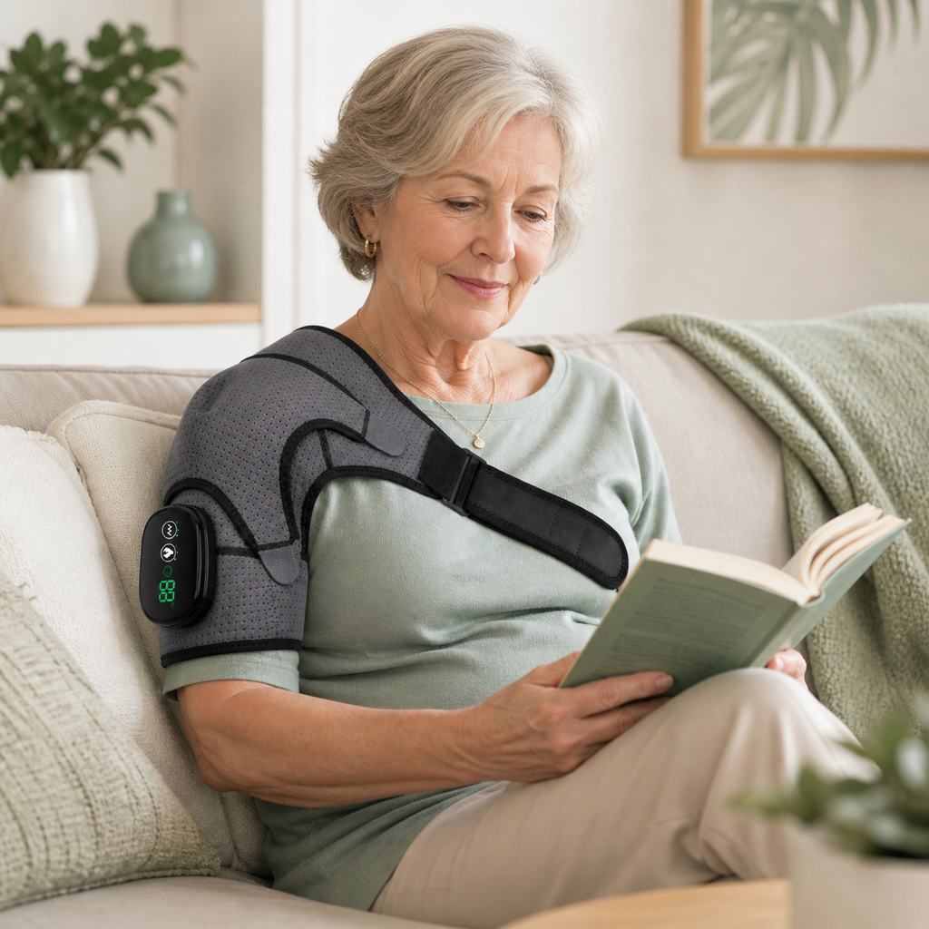 Heated Shoulder Pain Relief Brace