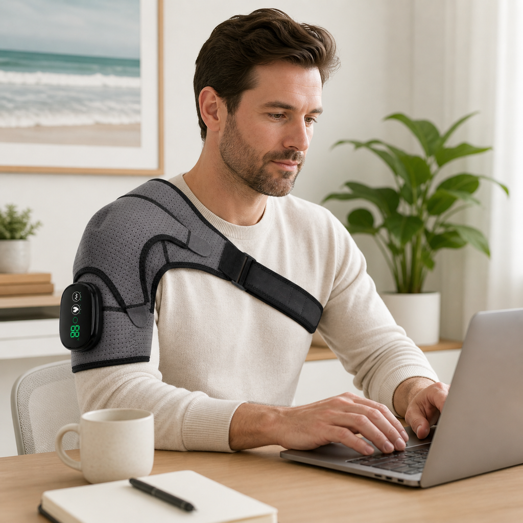 Heated Shoulder Pain Relief Brace
