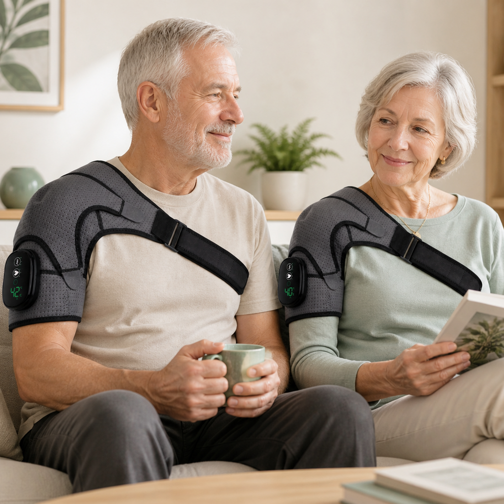 Heated Shoulder Pain Relief Brace