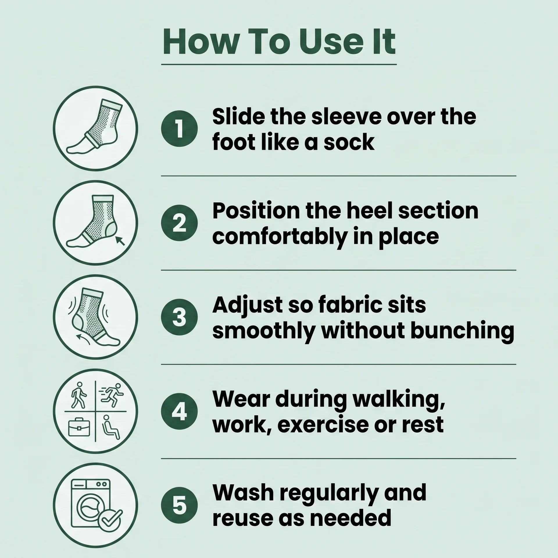Foot & Ankle Pain Relief Sleeves